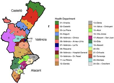 COVID-19 outbreaks analysis in the Valencian Region of Spain in the prelude of the third wave